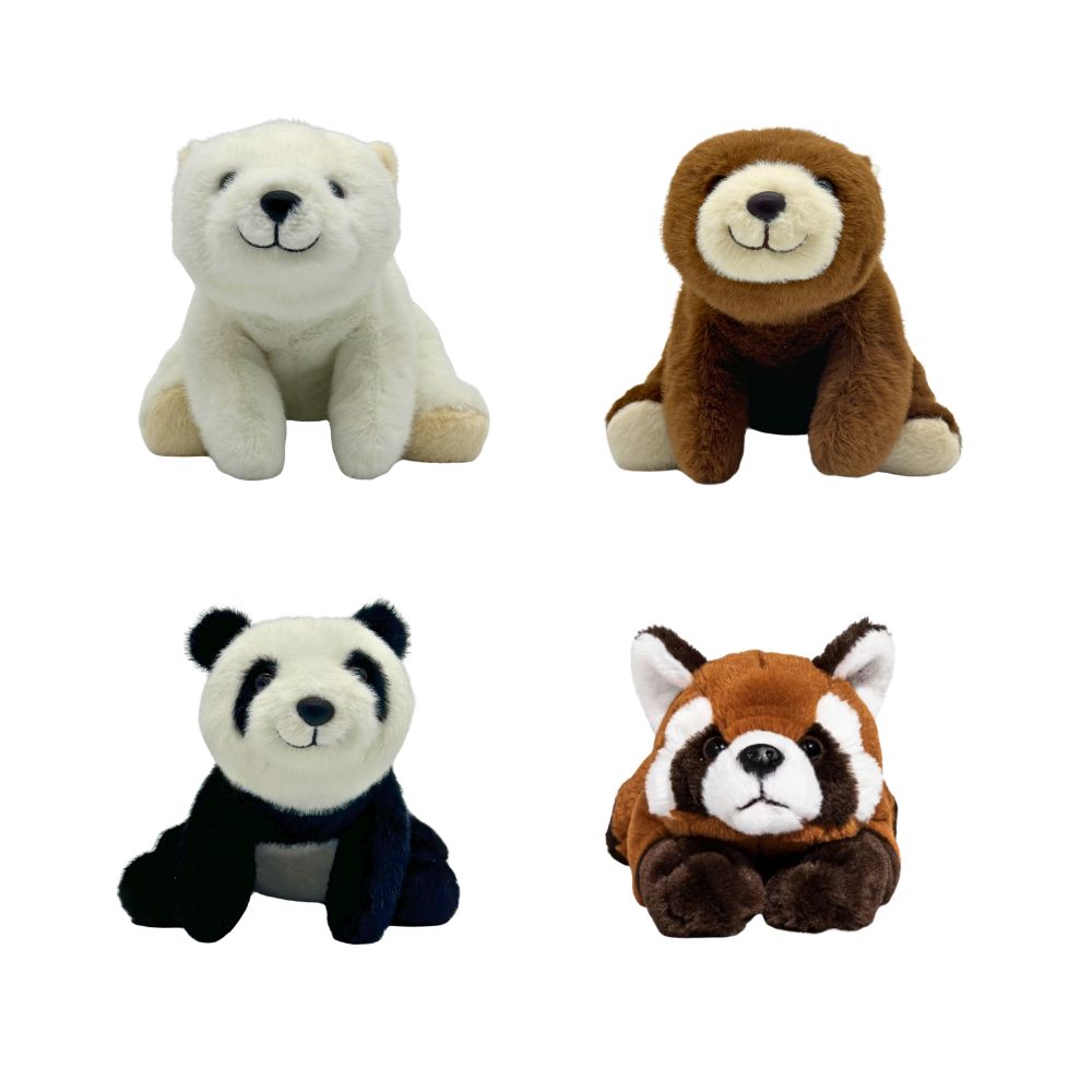 Image BEAR BUDDIES - 4 modèles d'ours en peluche différents